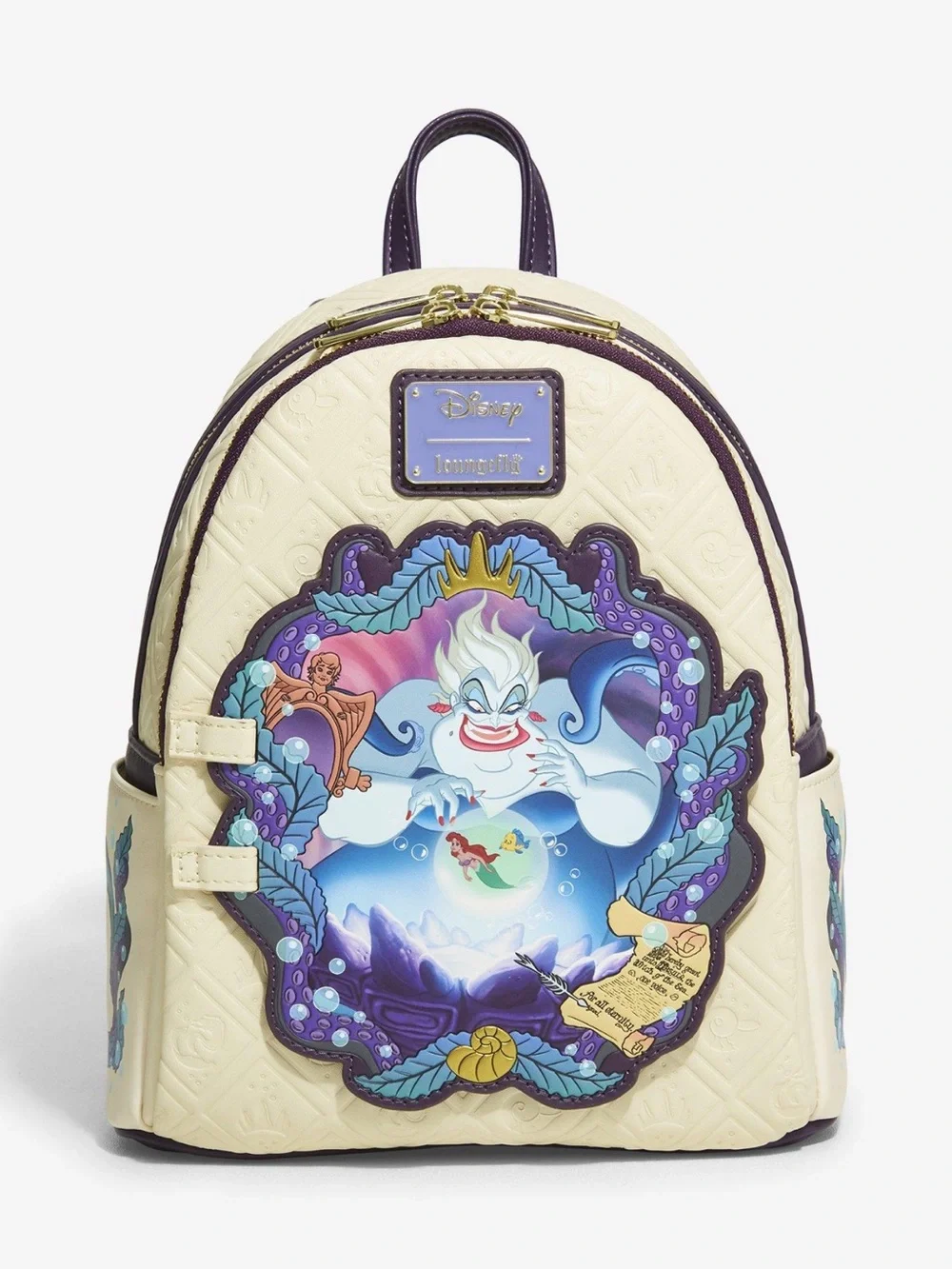 Loungefly Disney The Little Mermaid Ursula Magical Projection Door Mini Backpack